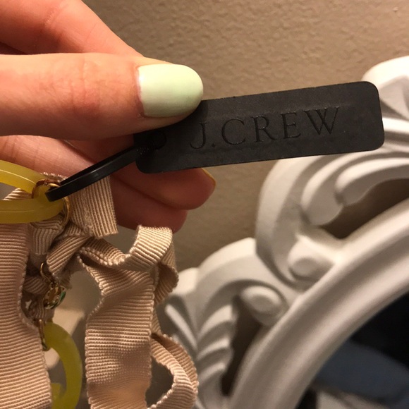 J Crew Yellow Chain Necklace - Picture 2 of 3